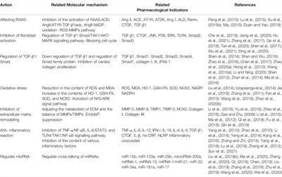 Research Progress of Traditional Chinese Medicine in Treatment of Myocardial fibrosis